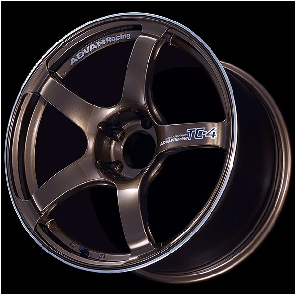 Rueda desplazada Advan TC-4 17x8.5" 5x114.3 +31