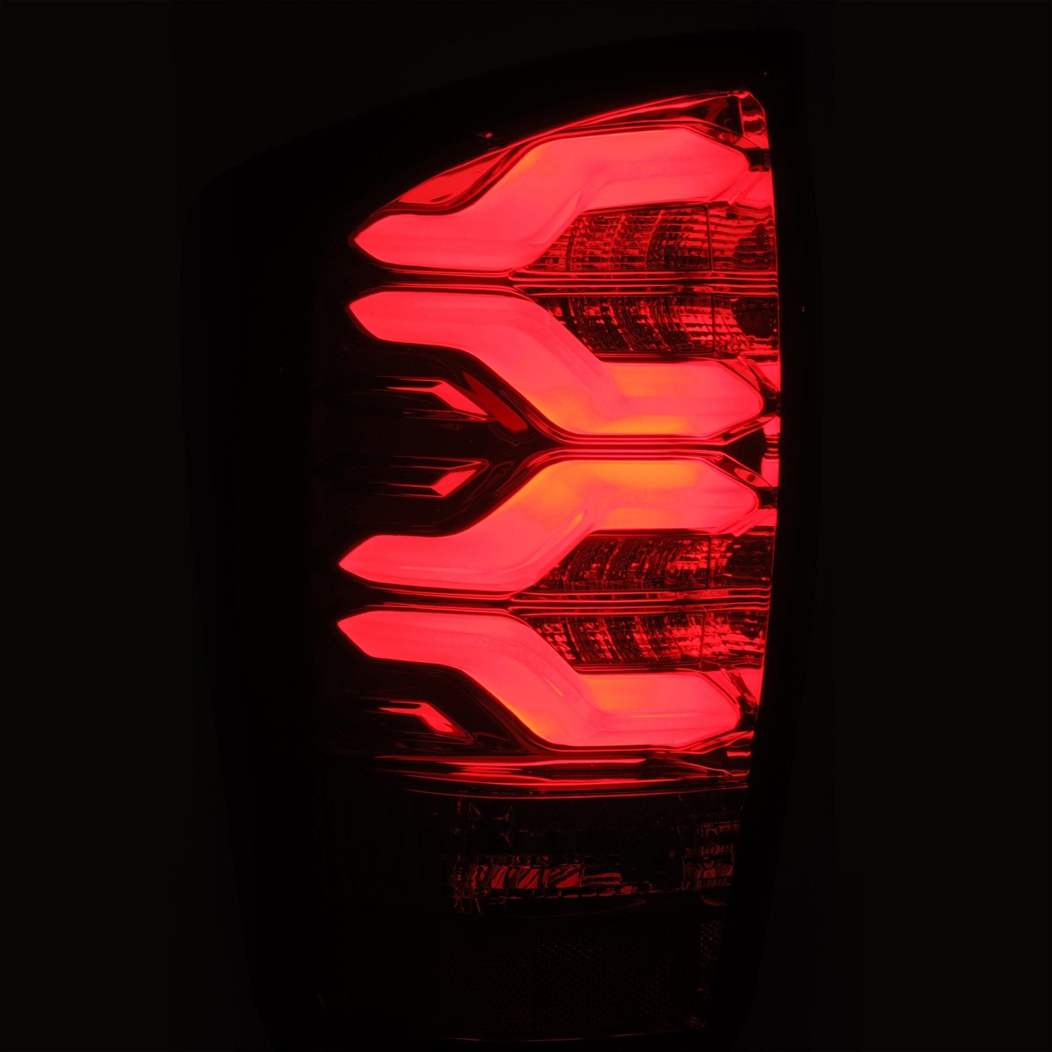 AlphaRex 16-21 Toyota Tacoma PRO-Series LED Tail Lights Red Smoke