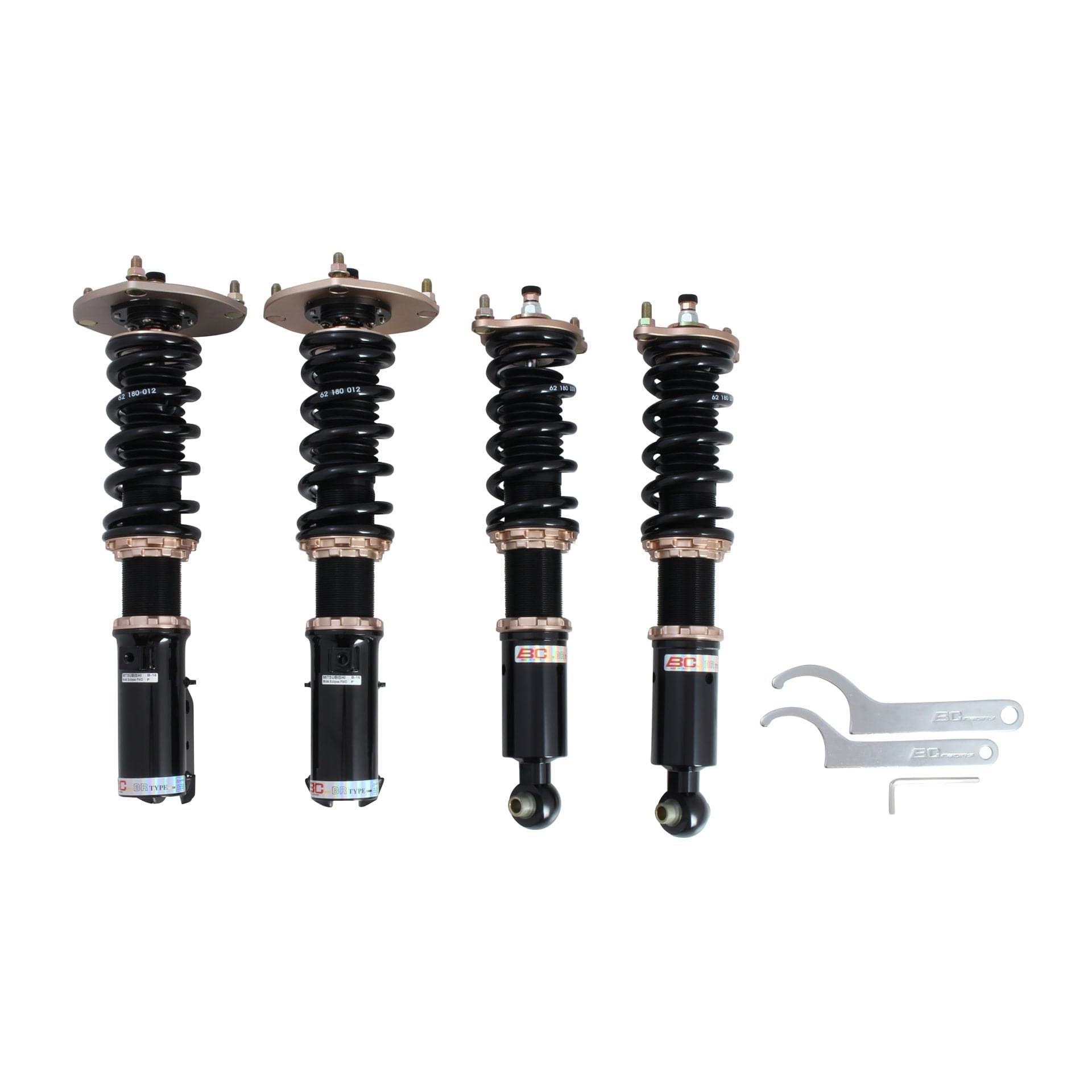 BC Racing BR Coilovers para 89-94 Mitsubishi Eclipse FWD (B-16-BR)