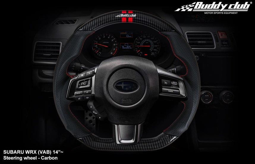 Buddy Club 2015-2021 WRX/ STi Volante deportivo estilo carbono