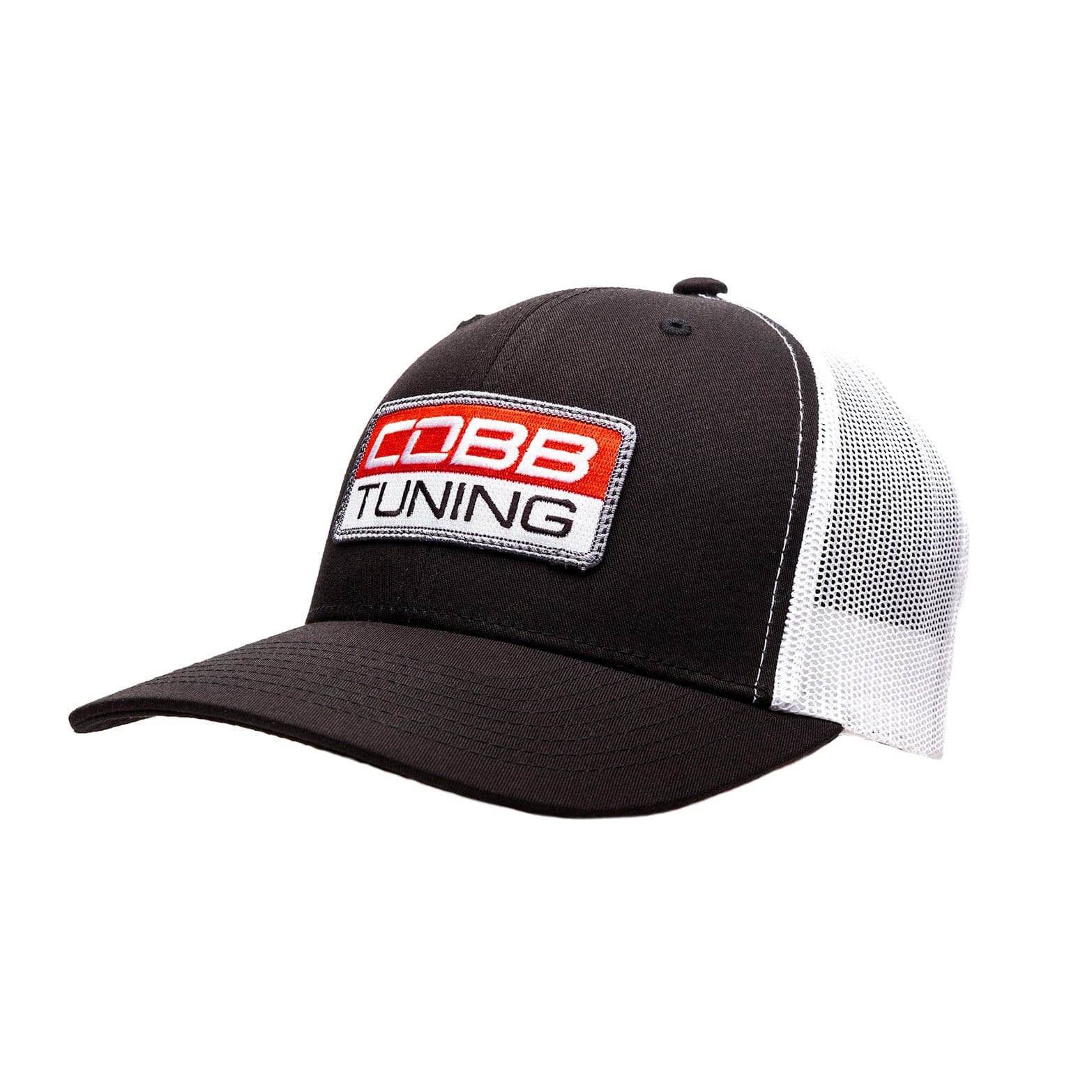 Cobb Tuning Mesh 2-Tone Snapback Cap With Patch (cobbCO-CAP-PATCH-RED)