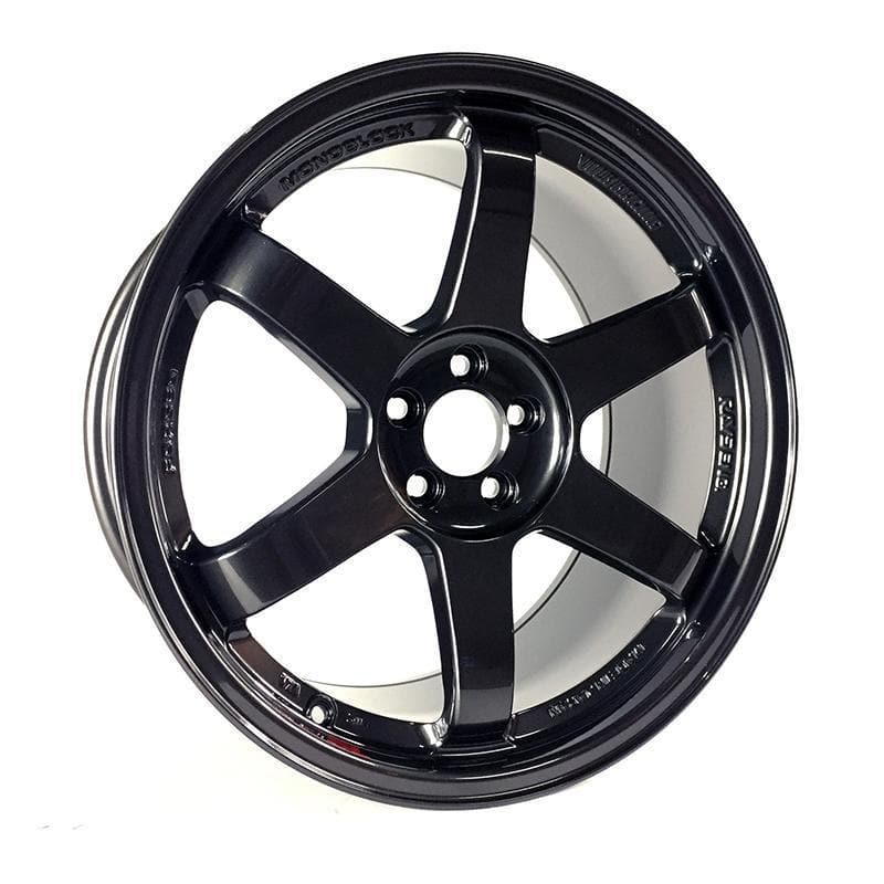 Volk Racing TE37SL 18x9.5 +38 5x120 Diamante Negro (17+ Honda Civic Type R)