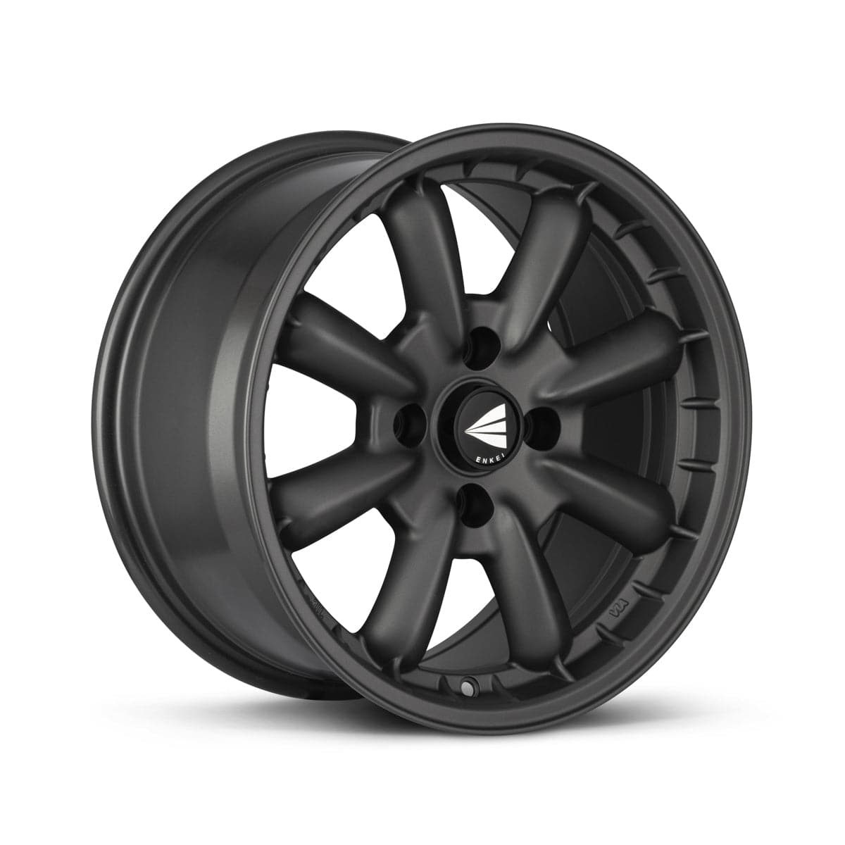 Enkei Compe 15x8 0mm Offset 4x114.3 Bolt Pattern 72.6mm Bore Dia Matte Gunmetal Wheel (477-580-4800)