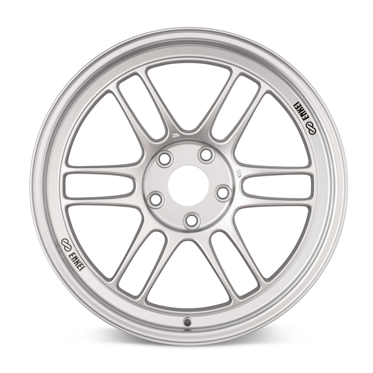 Enkei 03-12 RX8 / 93-98 Supra RPF1 18x9.5 5x114.3 45mm Offset 73mm Bore Silver Wheel (3798956545)