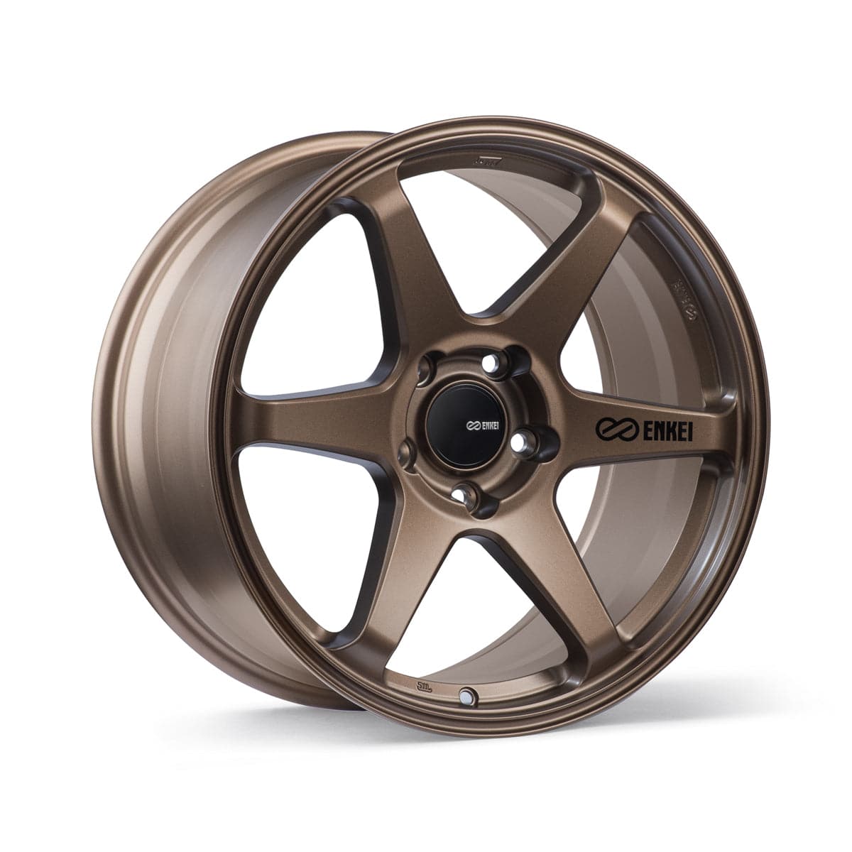 Enkei T6R 18x9.5 38mm Offset 5x114.3 Bolt Pattern 72.6 Bore Copper Wheel (539-895-6538ZP)