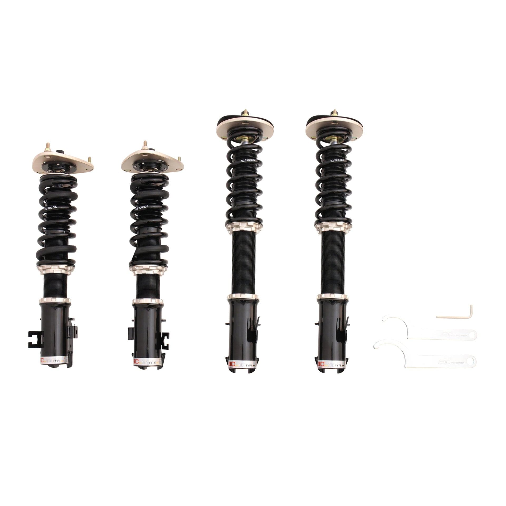 BC Racing BR Coilovers para Subaru Legacy (F-18-BR) 90-94