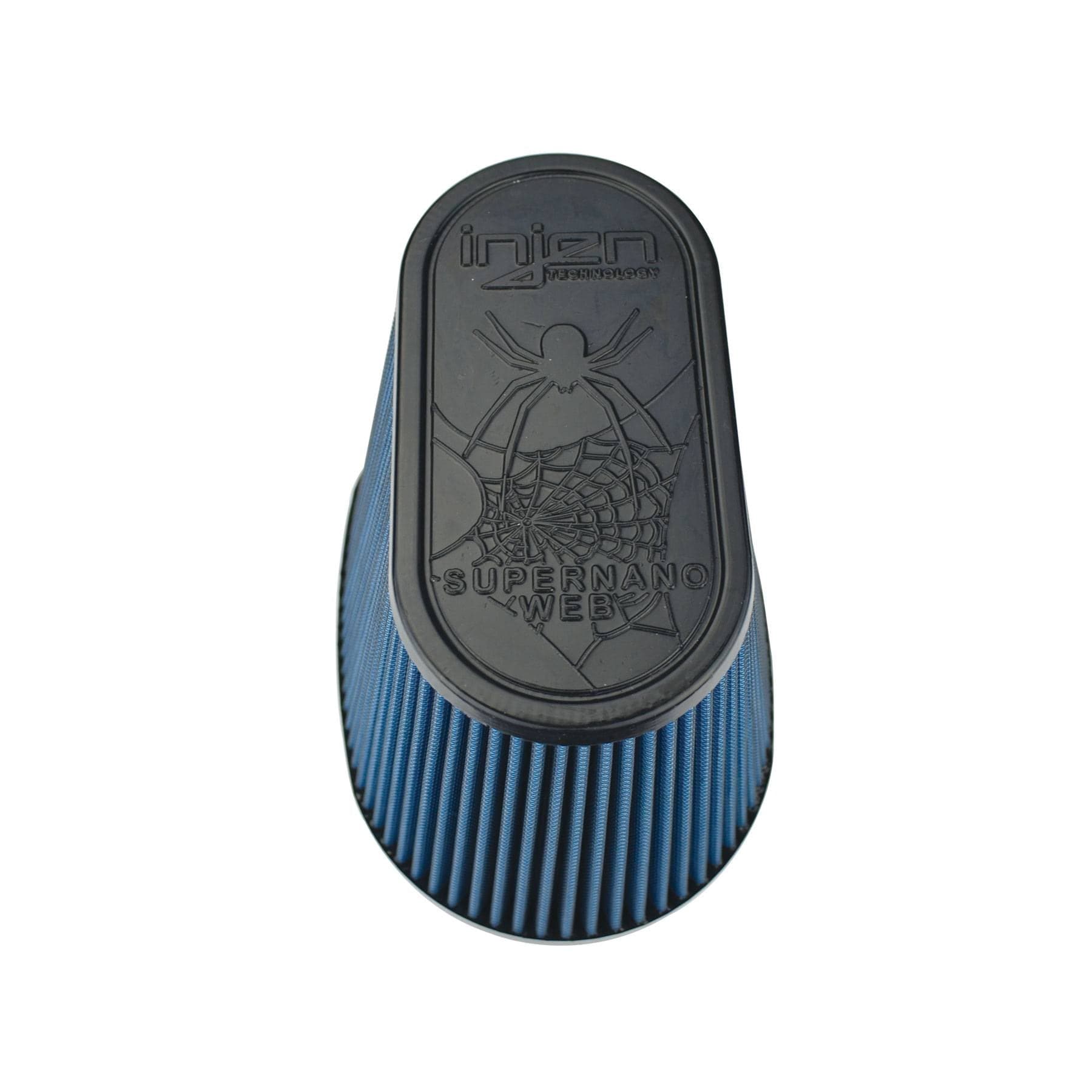 Filtro de aire seco de nanofibra Injen AMSOIL Ea - Filtro ovalado de 8 1/2, base de 9 1/2 / 6 1/4 de alto / 8 superior (X-1023-BB)