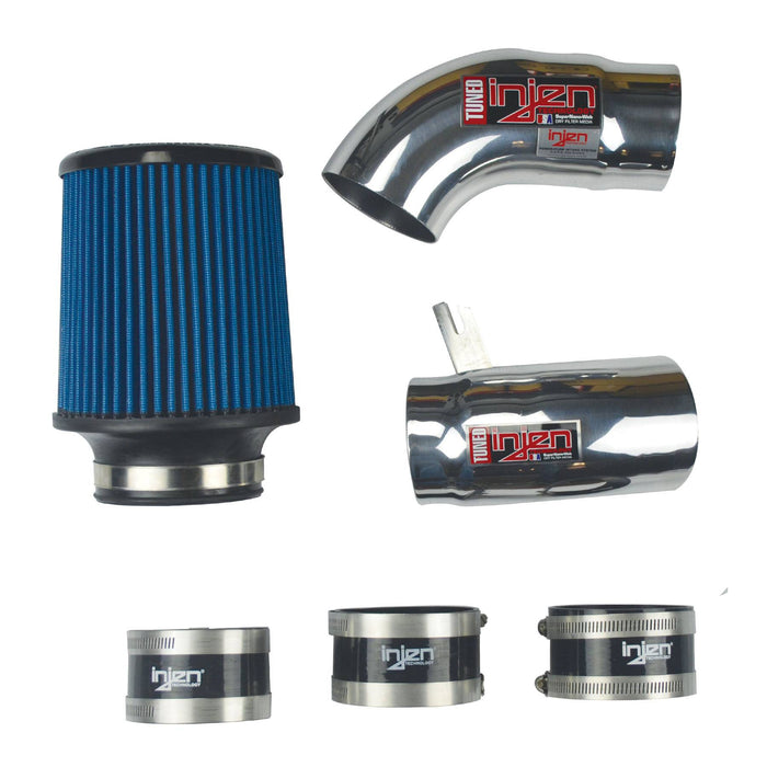 Injen 96-05 S10 Sonoma Jimmy Blazer 4.3L V6 Sistema de admisión de aire Power-Flow pulido (PF7021P)