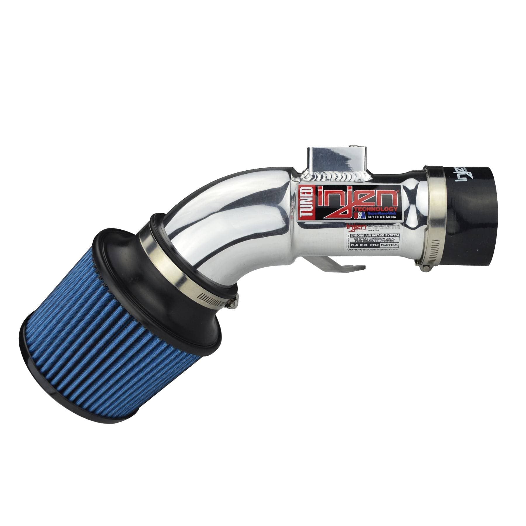 Injen 07-12 Altima 3.5L V6 Coupe & Sedan w/ Heat Shield Polished Short Ram Intake (SP1977P)