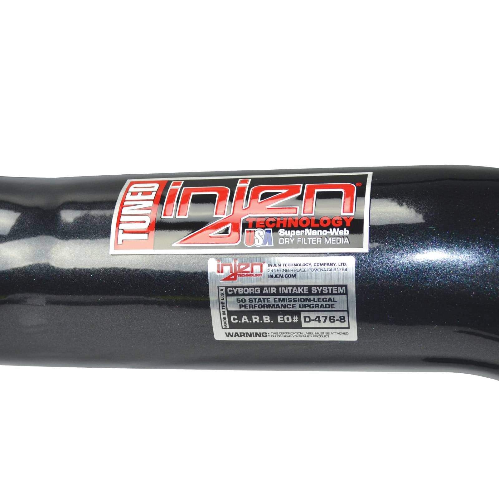 Injen 06-11 Honda Civic Si L4-2.0L Entrada de aire frío negra (SP1578BLK)