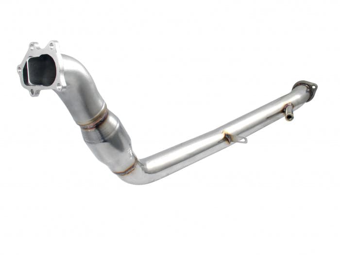 Injen 15-20 Subaru WRX/STi 2.5L / 08-14 Impreza WRX Sti Downpipe con descarga de válvula de descarga dividida y gato de alto flujo (SES1205DP)