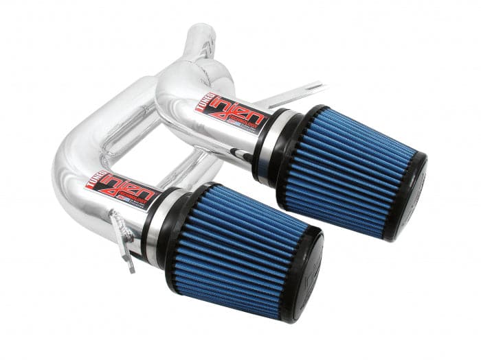 Injen 08-10 535i E60 3.0L L6 Twin intake & AMSOIL Filters Polished Short Ram Intake (SP1130P)