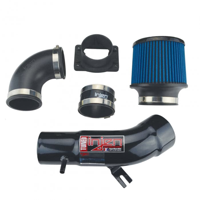 Injen 00-05 Eclipse / 00-03 Sebring / 00-04 Stratus R/T 3.0L V6 Entrada de aire frío negra (SP1869BLK)