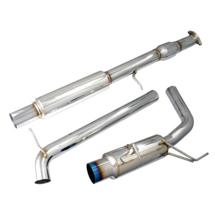 Injen 06-09 Eclipse 3.8L V6 76mm Cat-back Exhaust w/ Titanium tip (Includes Catalytic Converter) (SES1873TT)