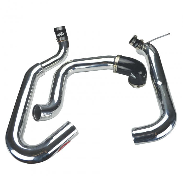 Injen 03-07 Evo 8/9/MR Cast Aluminum Intake System w/ Full Intercooler Piping Polished Short Ram Int