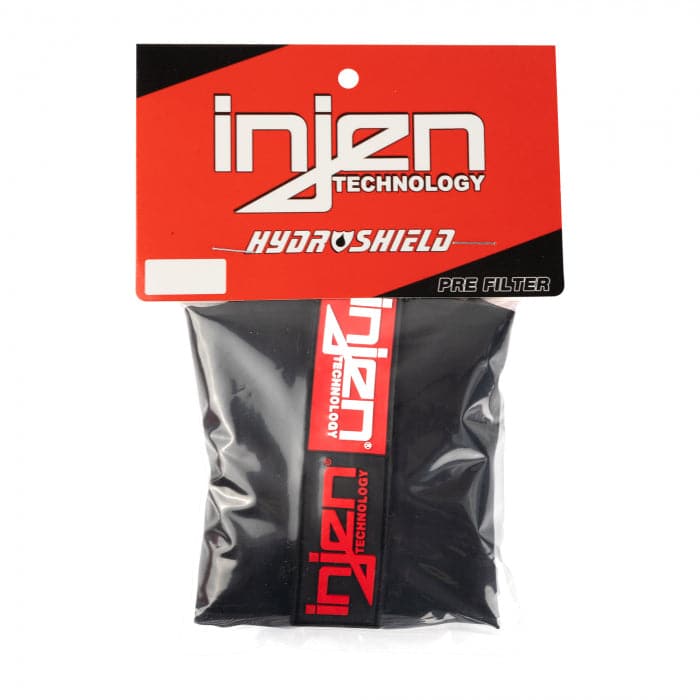 Injen Black Water Repellant Pre-Filter fits X-1022 X-1050 6-1/2in Base / 8in Tall / 5-1/2in Top (1038BLK)