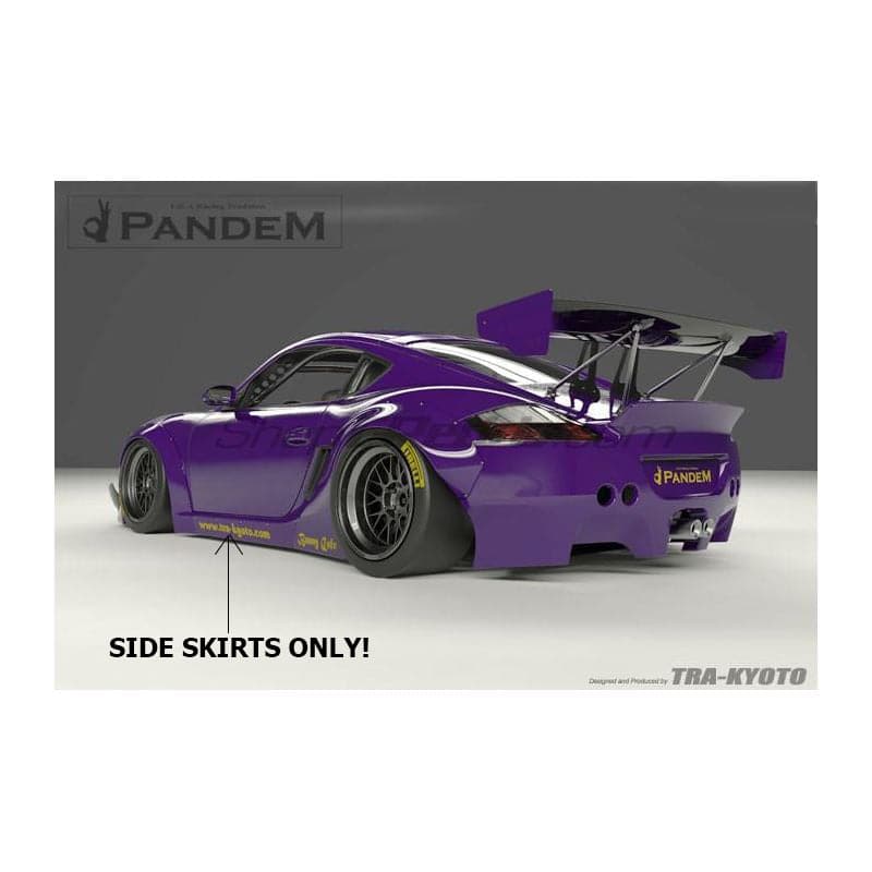 Pandem 09-12 Porsche Cayman Rocket Bunny Solo faldones laterales