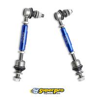 SuperPro 2003-2009 Lexus GX470 Base Rear HD Adjustable End Link Set - 12mm Studs