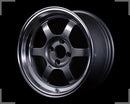 Rueda Volk Racing TE37V 17x8.5" +30 5x114.3 con llanta plomizo DC