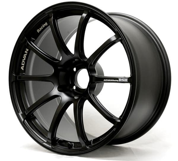 Advan RSII 17x9.5 +35 5-114.3 Rueda negra semibrillante