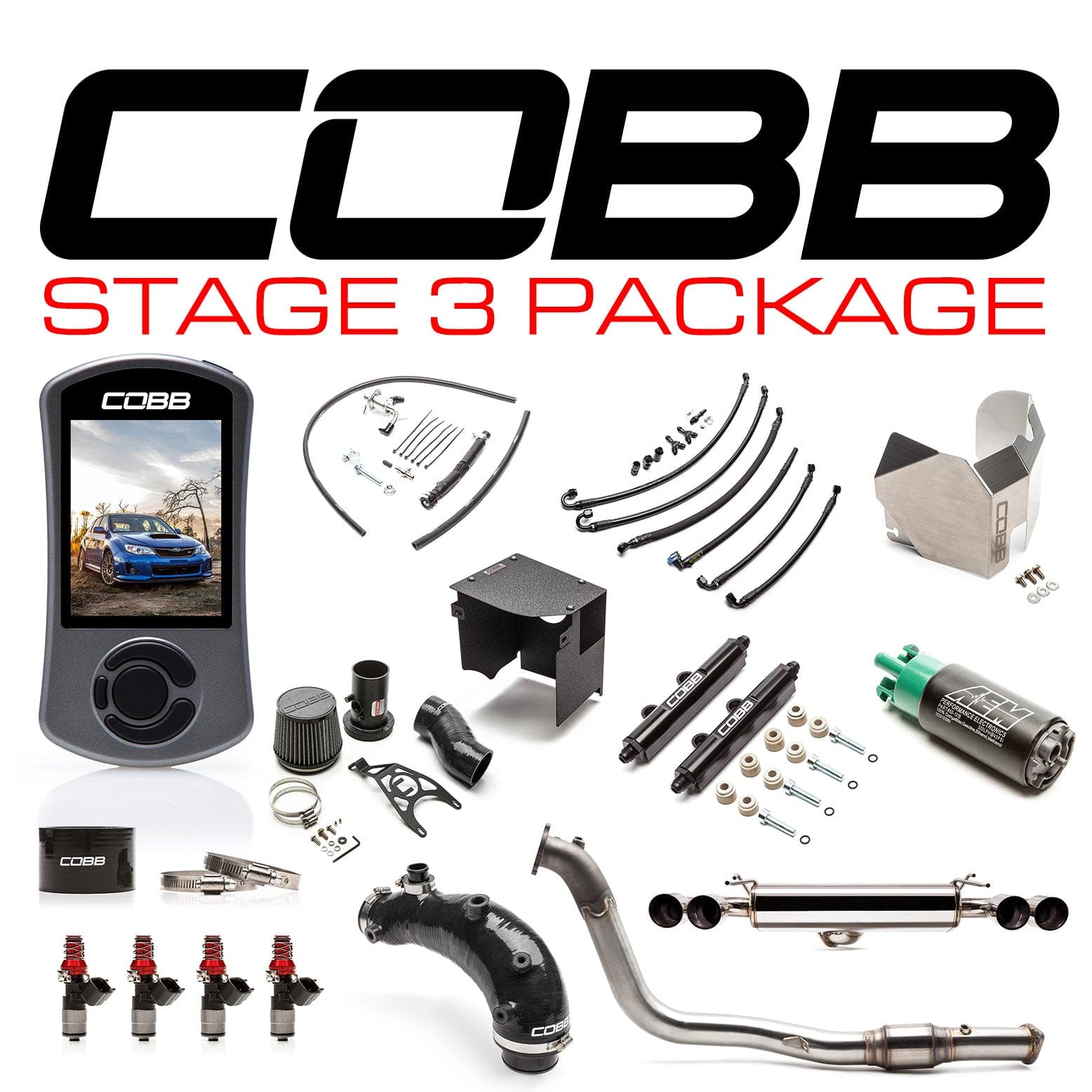 Cobb 08-14 Subaru WRX STI Hatch Stage 3 Power Package