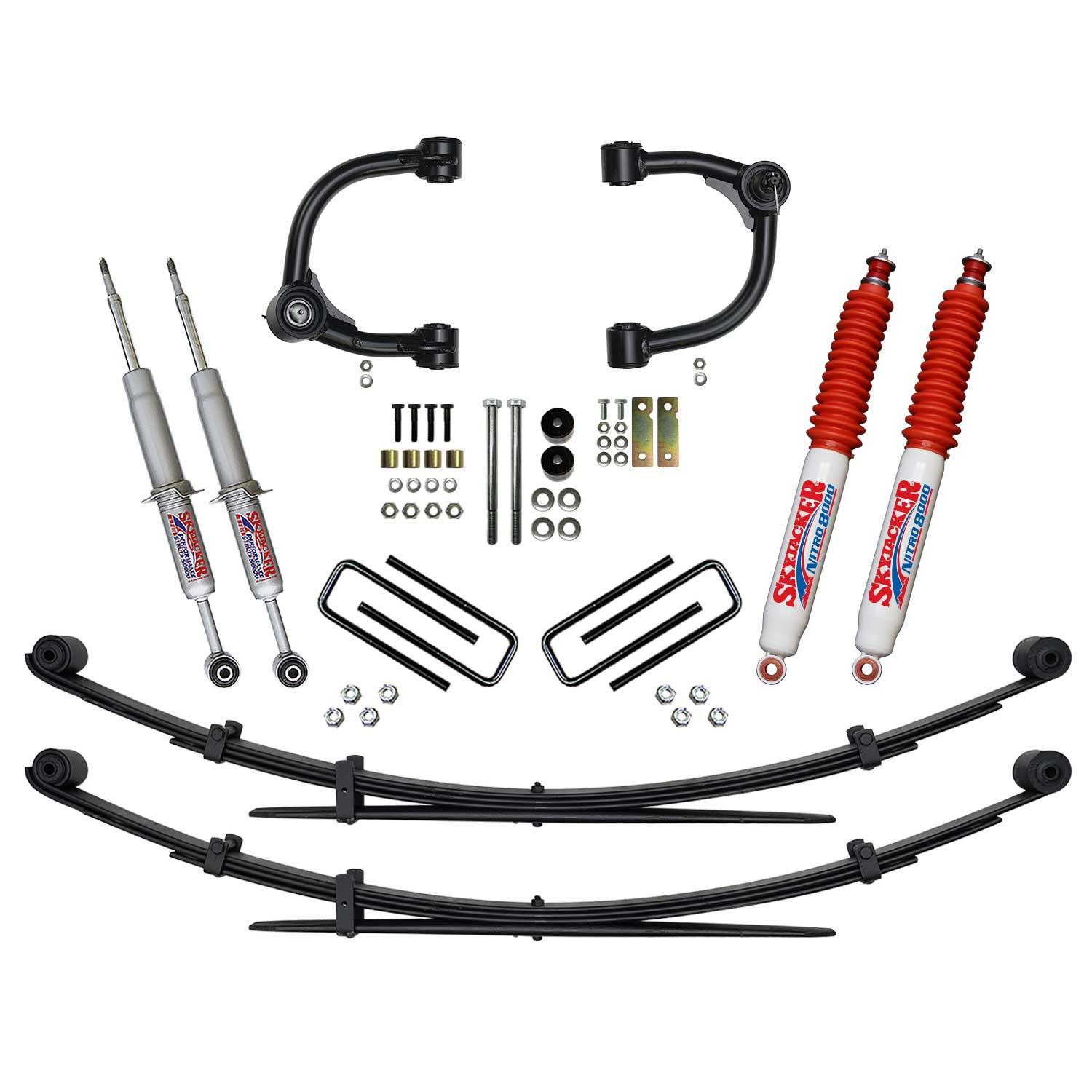 Skyjacker 16-22 Toyota Tacoma Sistema de elevación de suspensión de brazo de control superior de 3 pulgadas (TC536STUNKS)