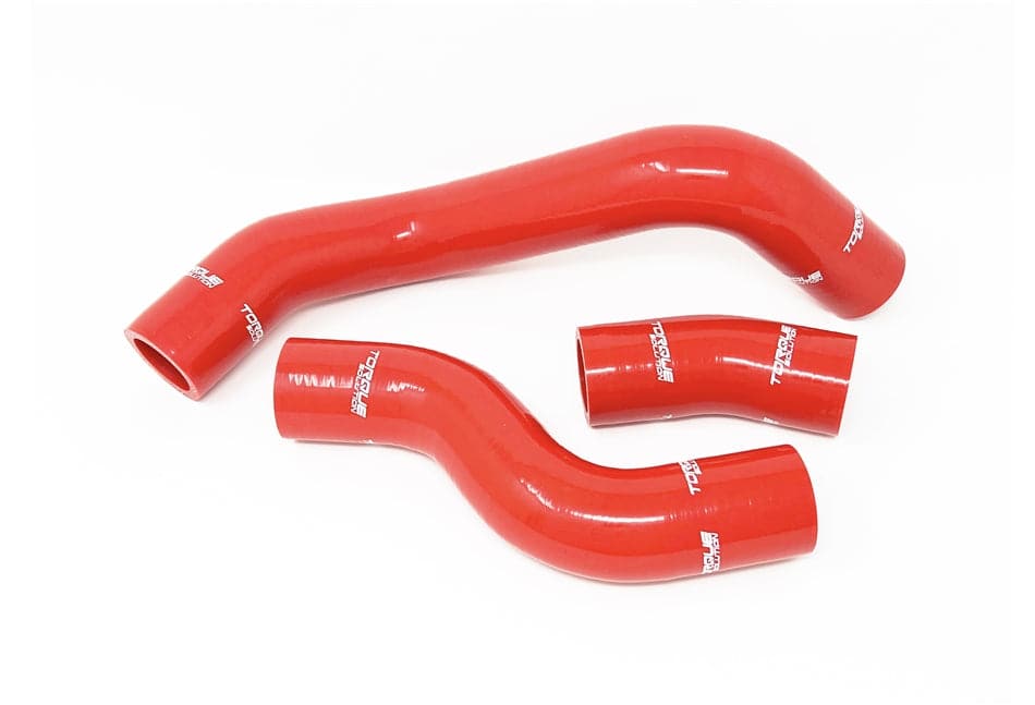 Torque Solution Subaru BRZ / Scion FR-S / Toyota 86 Kit de manguera de radiador de silicona - Rojo (TS-SU-657RD)