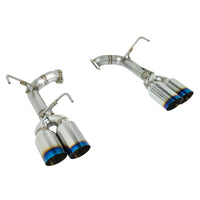 Remark Burnt 4-inch Muffler Delete Exhaust for 2015+ Subaru WRX & WRX STI