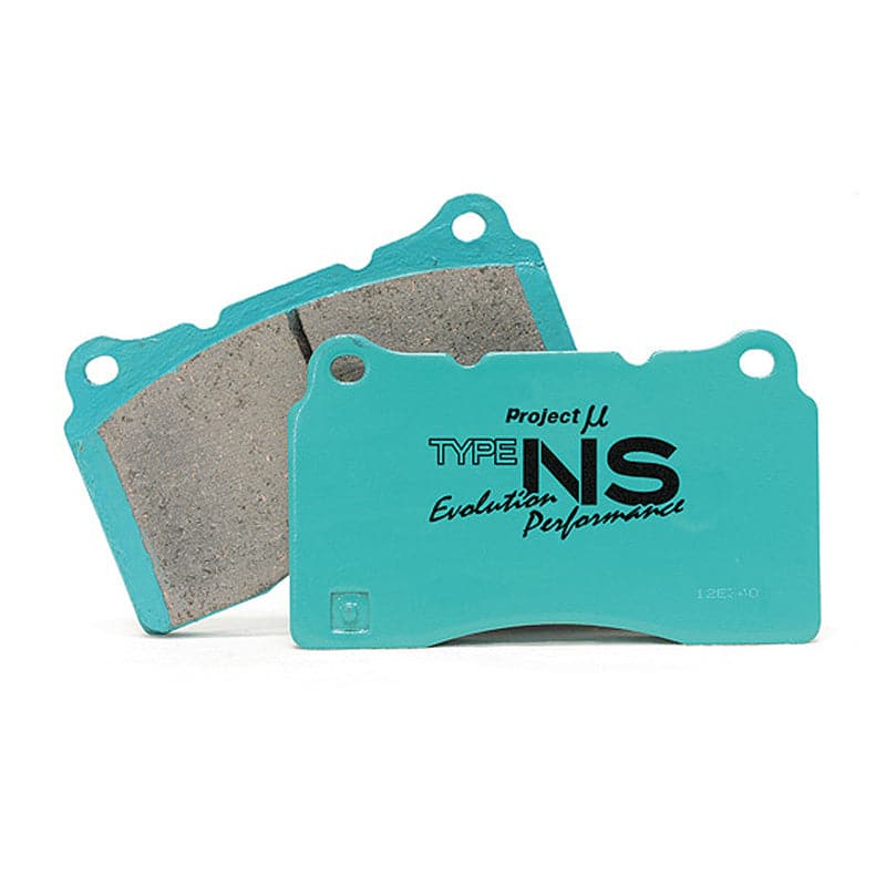 Project Mu Type NS Front Brake Pads for 17+ CIVIC TYPE R FK8, 04+ STI, & 03+ EVO