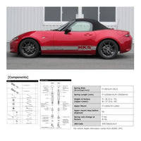 HKS 2016- MAZDA MX-5 HIPERMAX IV GT SPEC20 ND5RC KIT COMPLETO (80230-AZ003A)