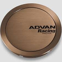 Tapa central Advan Racing Full Flat 73 mm Bronce ámbar (PCD 114.3/ 120)