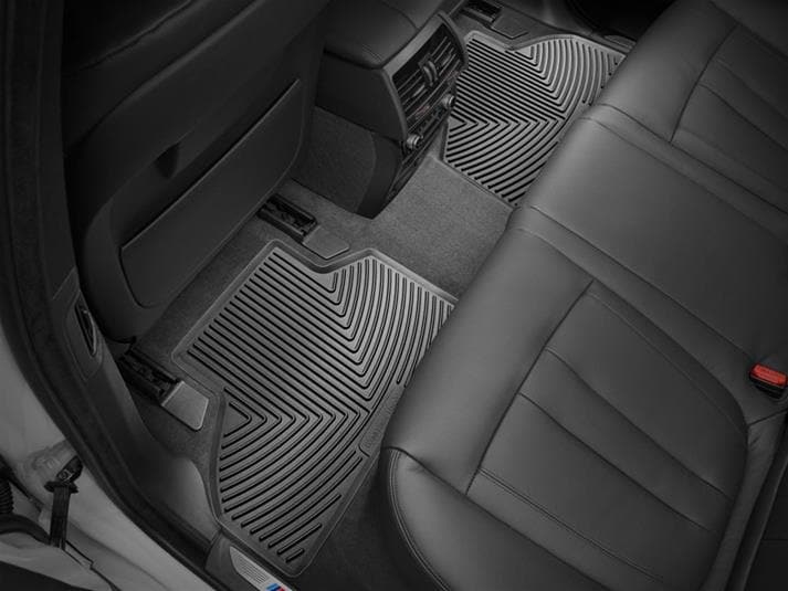 WeatherTech 2020+ Jeep Gladiator Alfombrillas traseras de goma - Negras