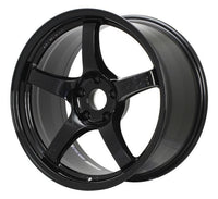 Rueda GramLights 57CR de 19x8.5" +35 5x114.3 en negro brillante