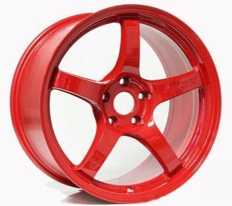 Gram Lights 57CR 18X9.5 +38 5x100 en Rojo Milano