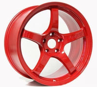 Gram Lights 57CR 18X9.5 +38 5x114.3 Wheel in Milano Red