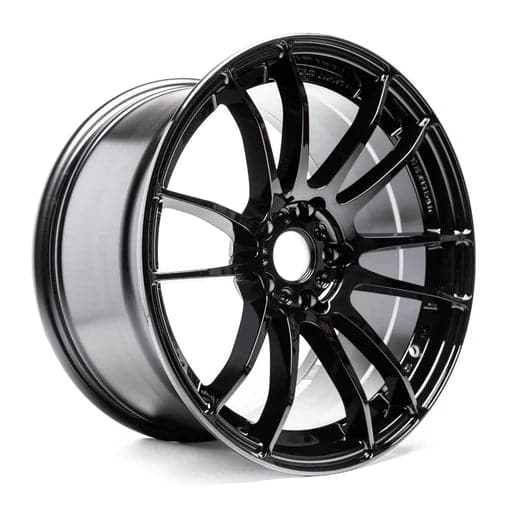 Gram Lights 57XR 18x9.5 +38 5-114.3 Glossy Black Wheel