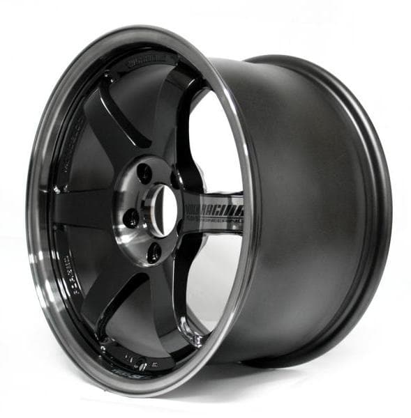 Volk Racing TE37SL 18x9.5" +38 5x114.3 Llanta Doble Prensada Negra