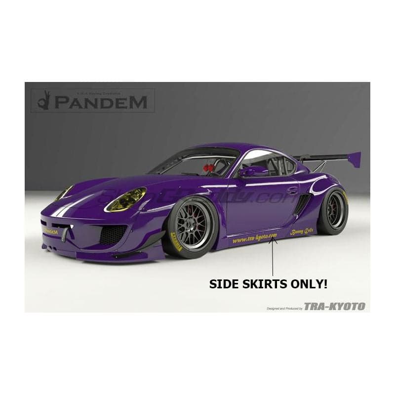 Pandem 09-12 Porsche Cayman Rocket Bunny Solo faldones laterales