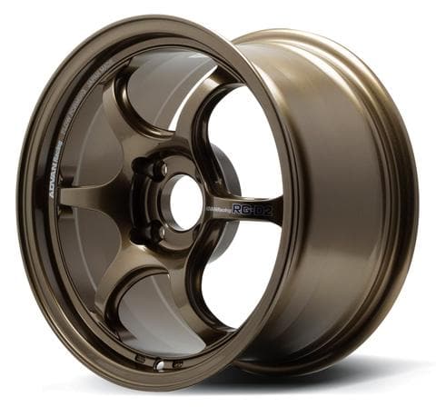 Advan RG-D2 18x9.5" +45 5x114.3 Wheel in Racing Umber Bronze