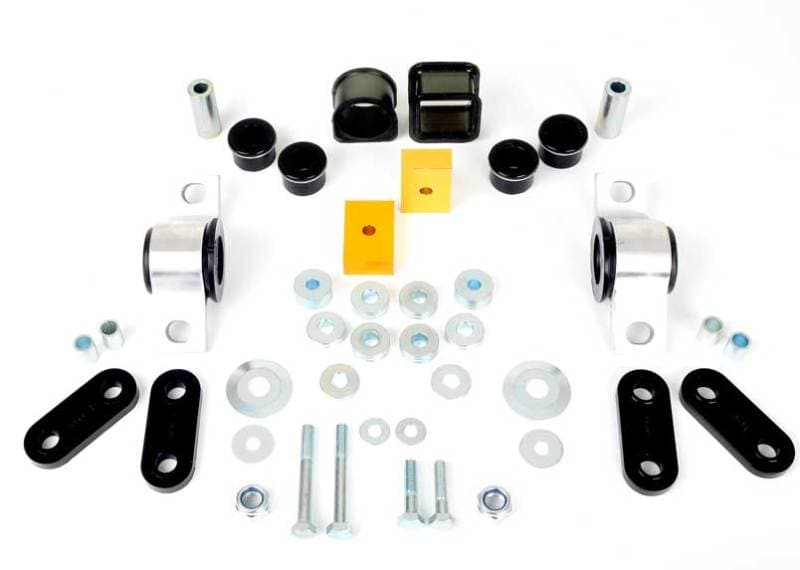 Whiteline 2000-2002 Subaru Impreza GD Sedan/GG Wagon Kit de elementos esenciales para vehículos delanteros (WEK075)