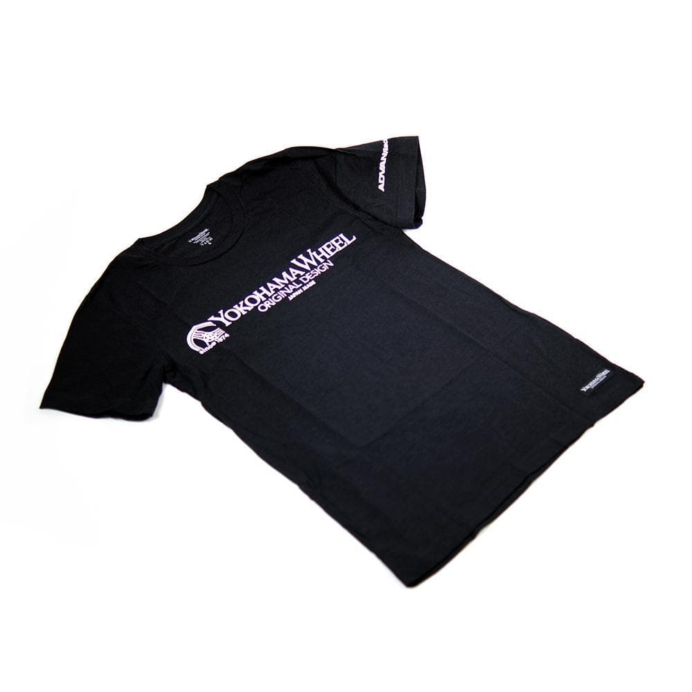 Advan Racing by Yokohama Wheel camiseta negra jaspeada