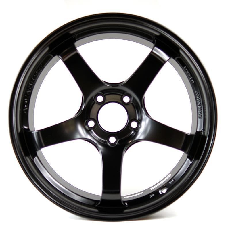 Advan Racing GT 18x10 5x114.3 +35 Negro semibrillante