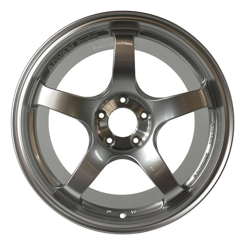 Rueda Advan Racing TCIII 18x9.5 +35 5x120 en Racing Hyper Silver