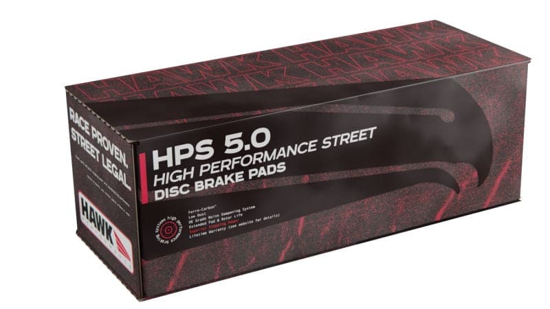 Hawk 2013+ Subaru BRZ Ltd (277mm Fr Disc/Solid Rr Disc) High Perf. Street 5.0 Rear Brake Pads (HB557B.545)