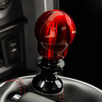 Raceseng Contour Shift Knob (No Engraving) M10x1.5mm Adapter - Red Translucent