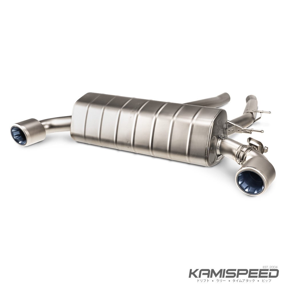 Akrapovic Slip-on Titanium Exhaust | 2020+ Toyota Supra A90