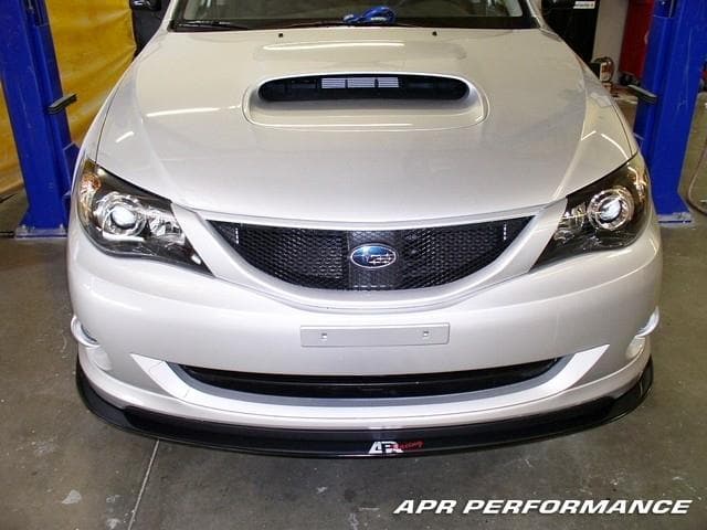 APR Carbon Fiber Wind Splitter With Rods WRX 08+