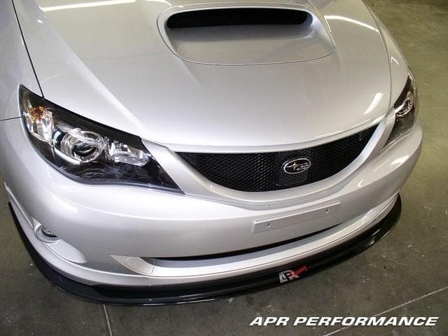 APR Carbon Fiber Wind Splitter With Rods WRX 08+