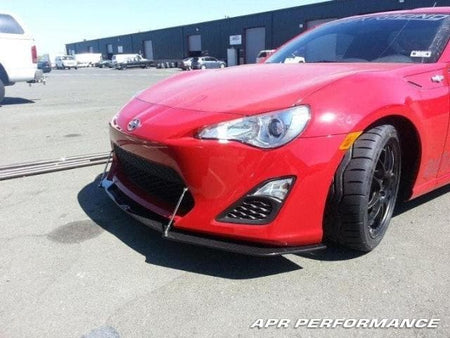 APR Performance Carbon Fiber Front Wind Splitter With Rods - Scion FR-S 2012+