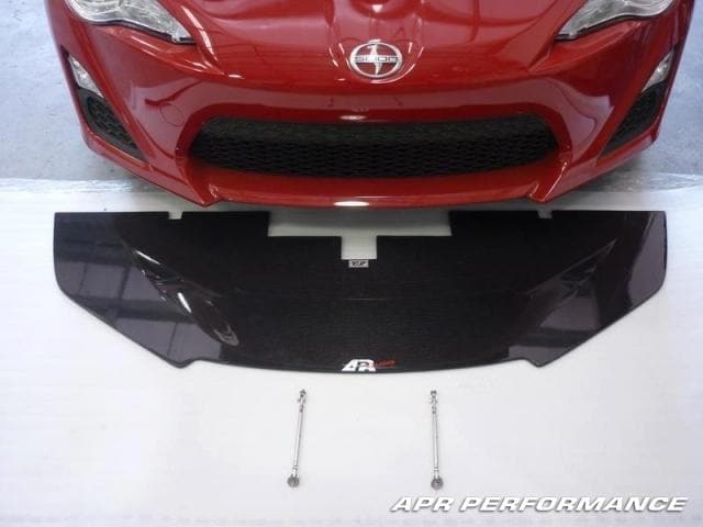 APR Performance Carbon Fiber Front Wind Splitter With Rods - Scion FR-S 2012+ | 